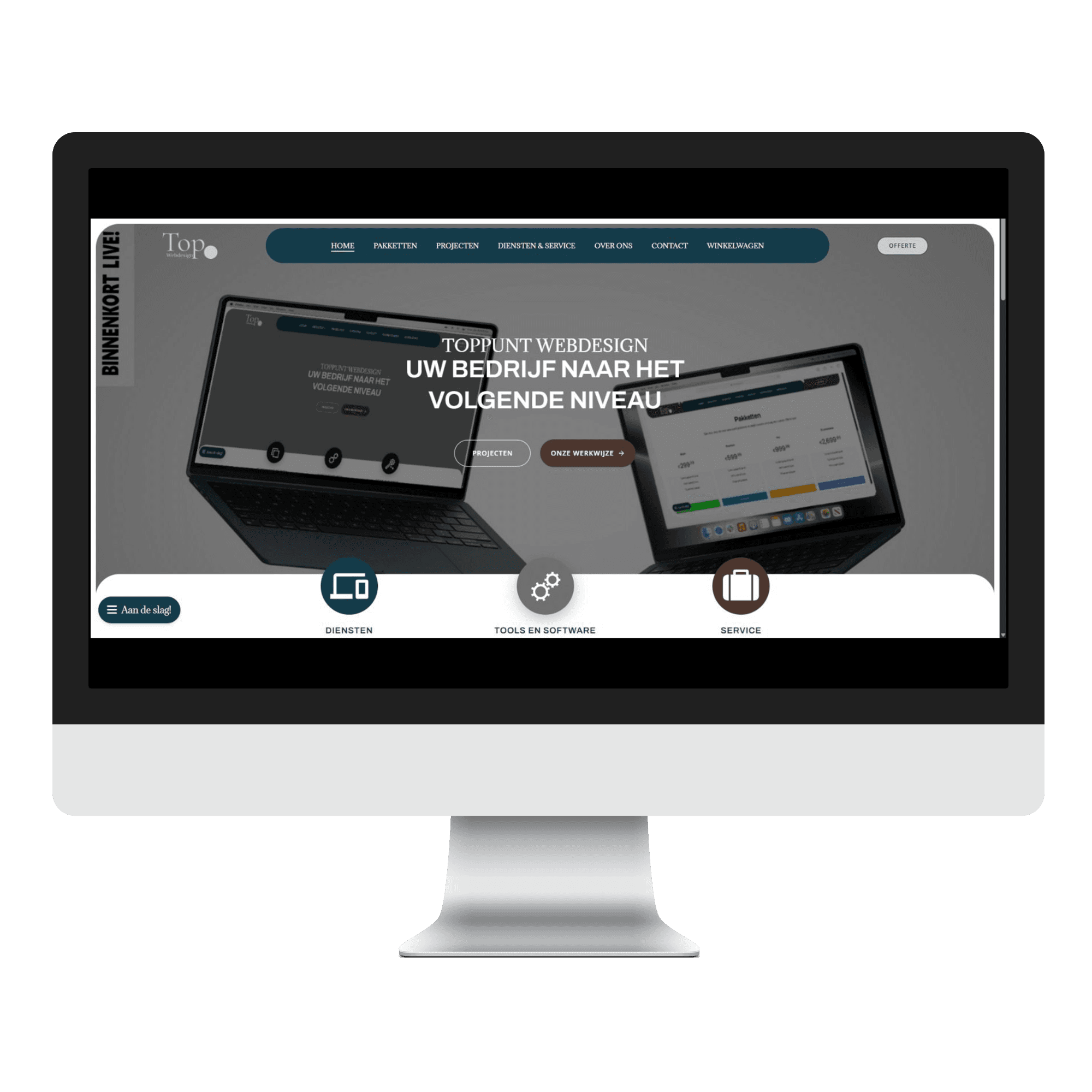 desktop oude versie toppuntwebdesign