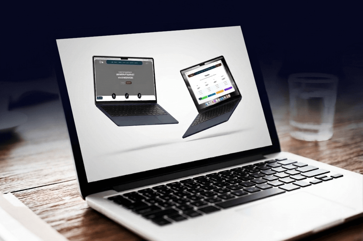 laptop toppuntwebdesign